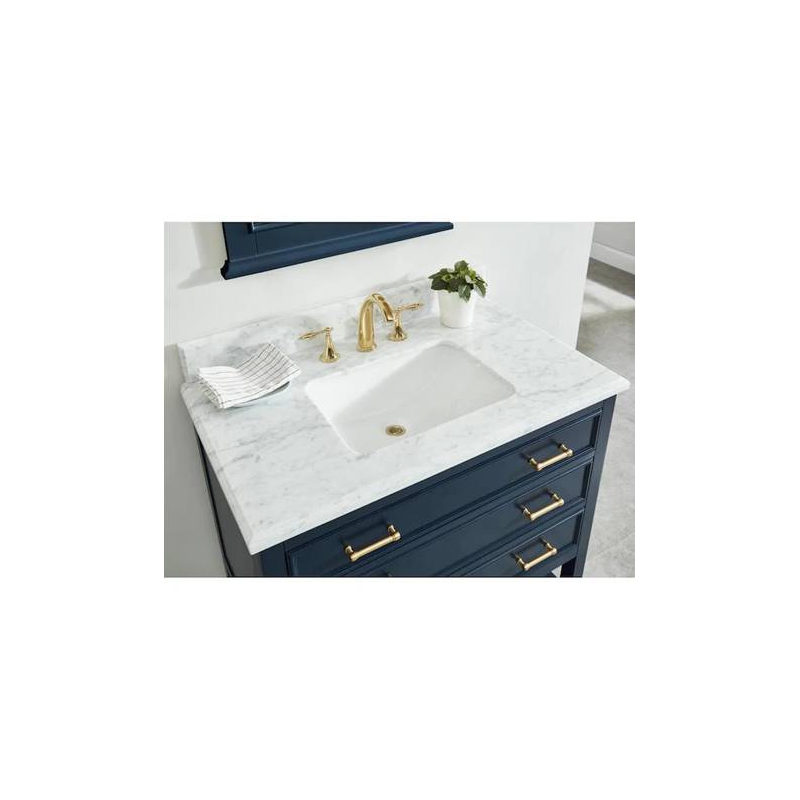 Supernalway Furniture Wall Mirror Medicine Storage blue bathroom vanity cabinet under basin